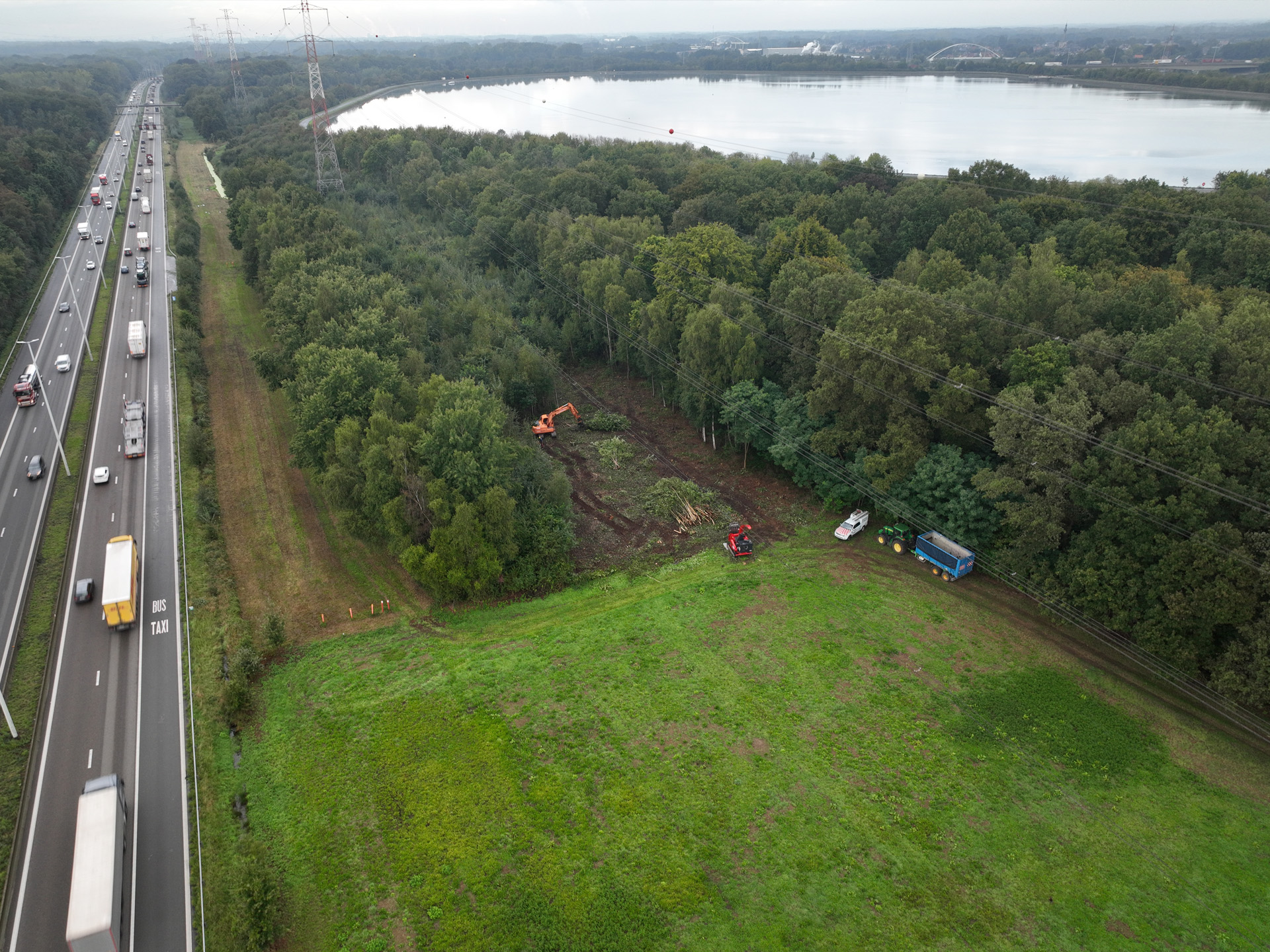 Omvorming boscorridor - Natuurtechnische opdrachten